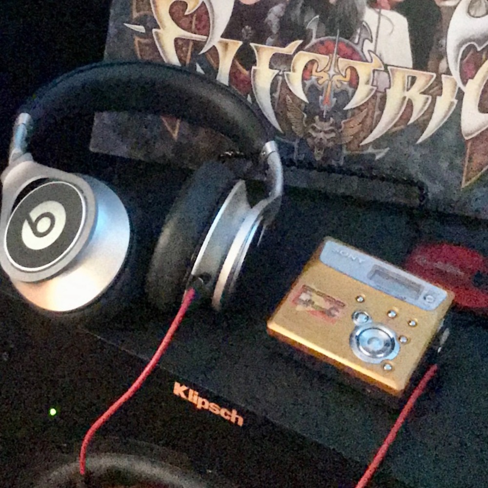 Retro Sony Mini Disc recorder